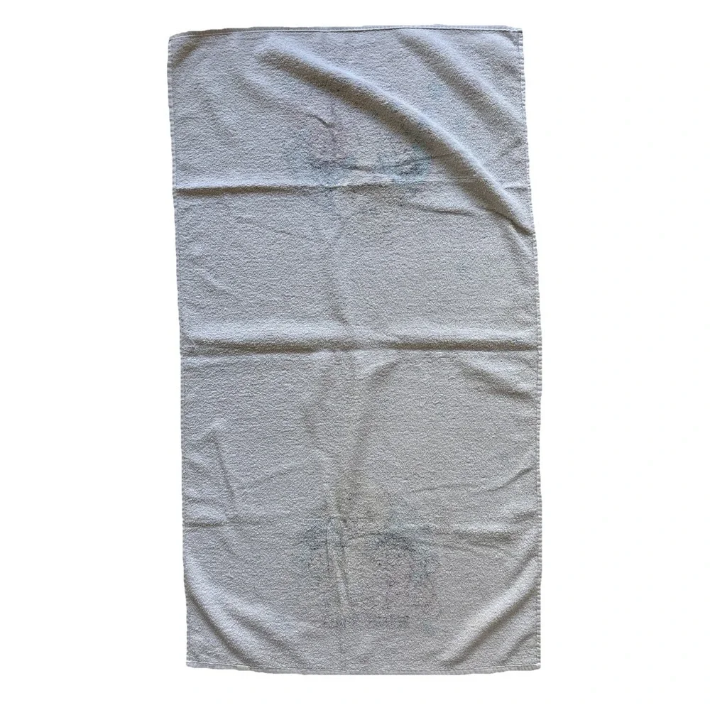 VTG 70s Sesame‎ Street Bath Towel Ernie Bert Big Bird Bubbles USA MADE 42x24